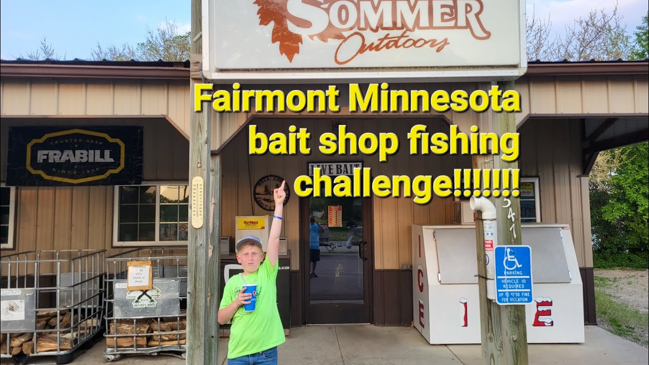 Fairmont Minnesota bait shop fishing challenge on a budget!! HUGE FISH