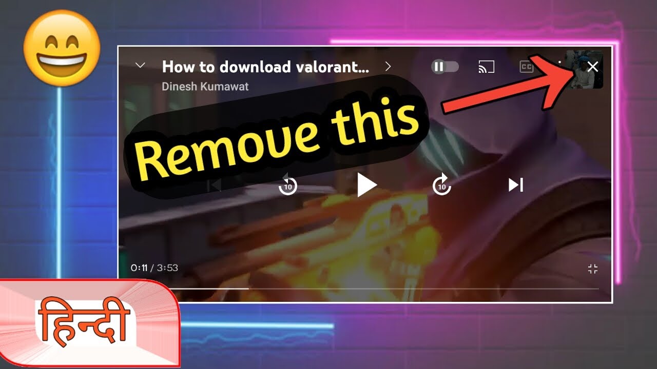 how-to-remove-x-button-in-youtube-in-hindi-youtube
