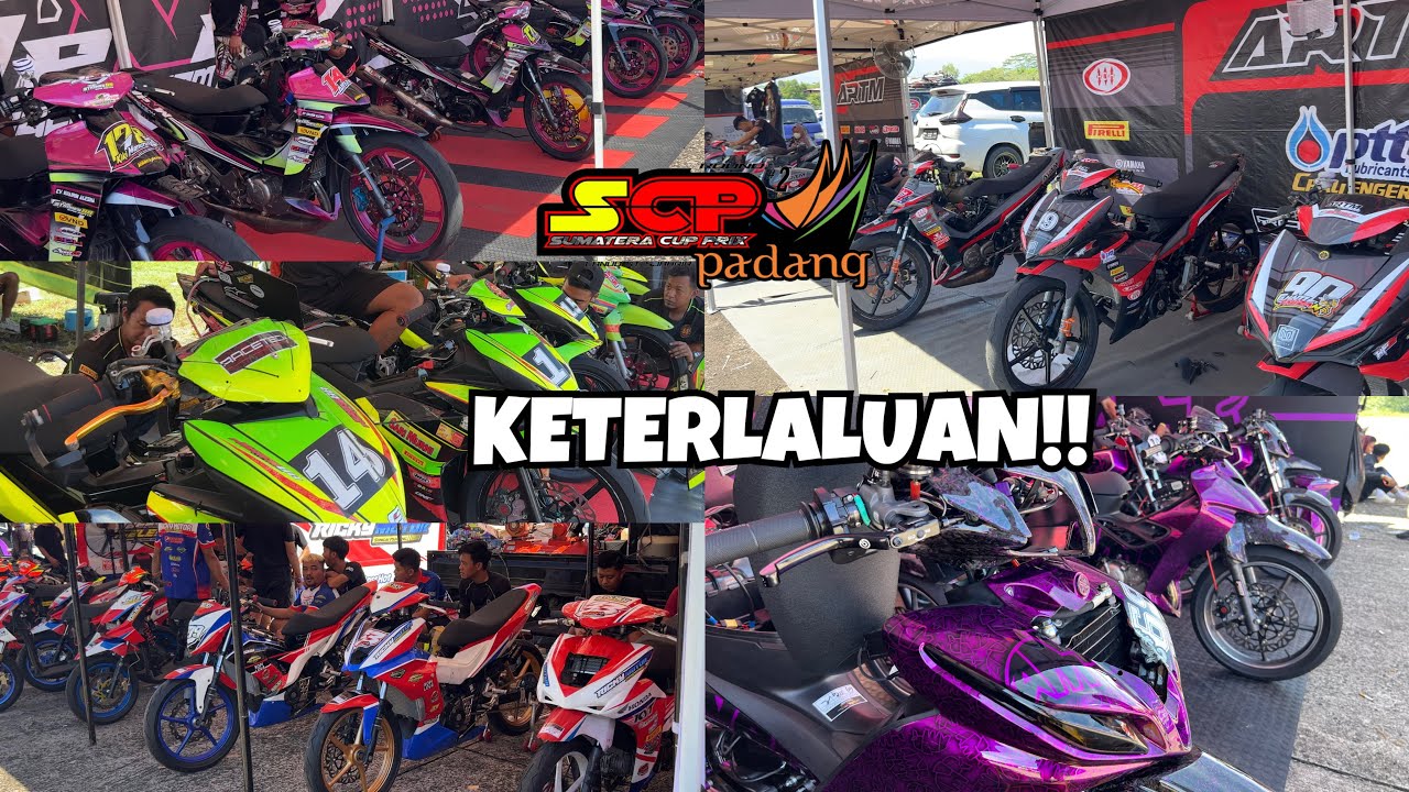 Keterlaluan‼️ Blusukan Paddock Sumatera Cup Prix (SCP) Padang 2023