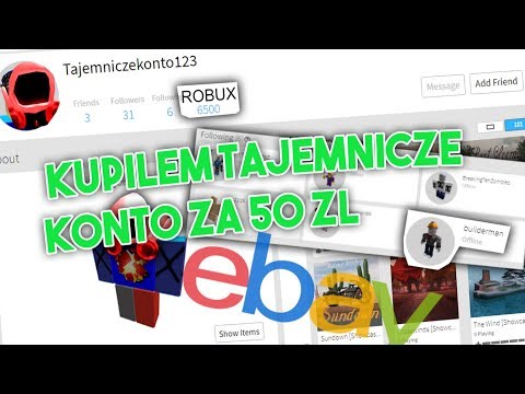 3 Sposoby Na Zarabianie Robuxow Za Darmo L Roblox - kupilem mystery konto roblox na ebay za 50 zl zarobilem