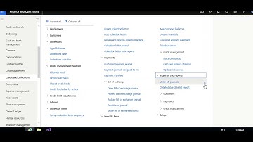 12 D365FO Credit and collection module overview
