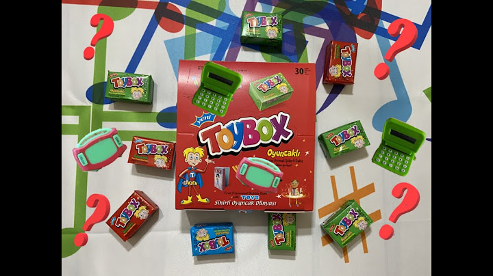 Toybox Sürpriz Kutu Açıyoruz 2.  Hesap Makinesi Ses Kayıt Cihazı????