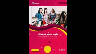 Social Media Advertising Post Animation