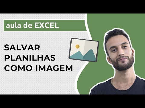 Vídeo: Como Salvar Uma Imagem No Excel