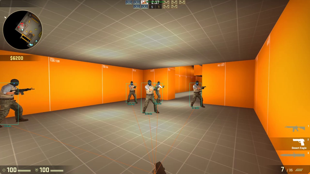 -►My first Internal (Vischeck | Ghetto Autowall | buggy ESP | AimBot)