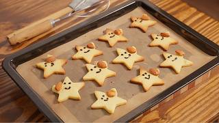 Star Butter Cookies ✨ Cozy Baking – Soft, Buttery & Melts in Your Mouth screenshot 1