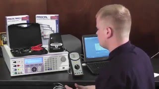 Transmille ProCal Calibration Software - Calibration Walkthrough Profile