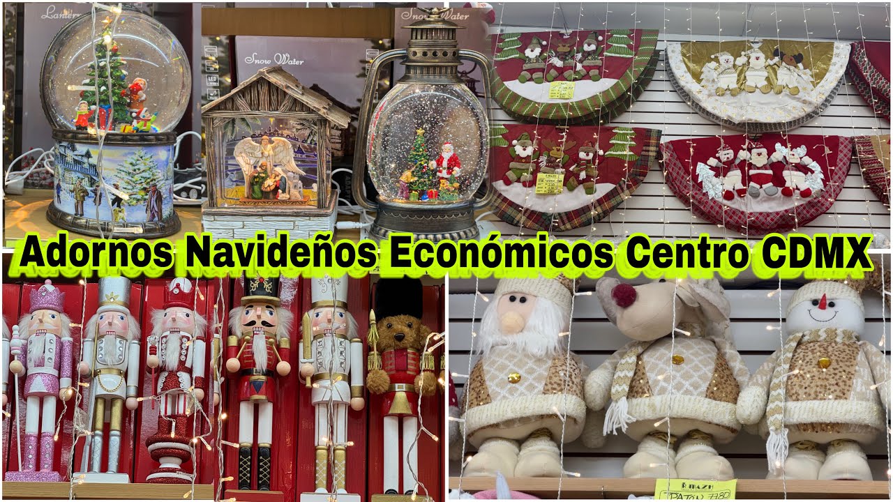 🎄Adornos Navideños, cascanueces, muñecos patones y más Centro CDMX ☃️