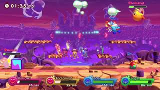 Wash against Kirby Fighters 2s netcode, and be broken
