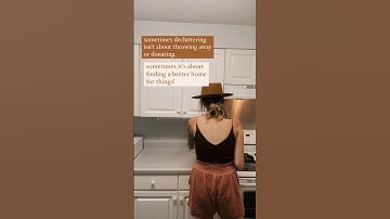 Minimalist May Challenge Day 3: Kitchen Counters || Declutter With Me! #minimalist #minimalisthome