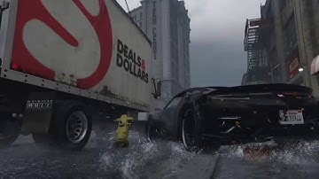 Grand theft auto 5 (Car Crash)