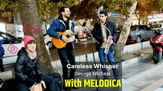 Performing Careless Whisper - George Micheal with MELODICA - COVER BY NOTELAMUSIC