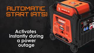 Genergy Bali Rc-Sol-Ats 13000W Generator. Uninterrupted Power, Wherever You Are.