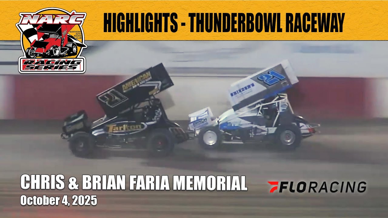 ГЛАВНЫЕ МОМЕНТЫ ГОНКИ: АВТОМОБИЛИ NARC SPRINT НА АВТОДРОМЕ TULARE THUNDERBOWL — 4 ОКТЯБРЯ 2025 ГОДА