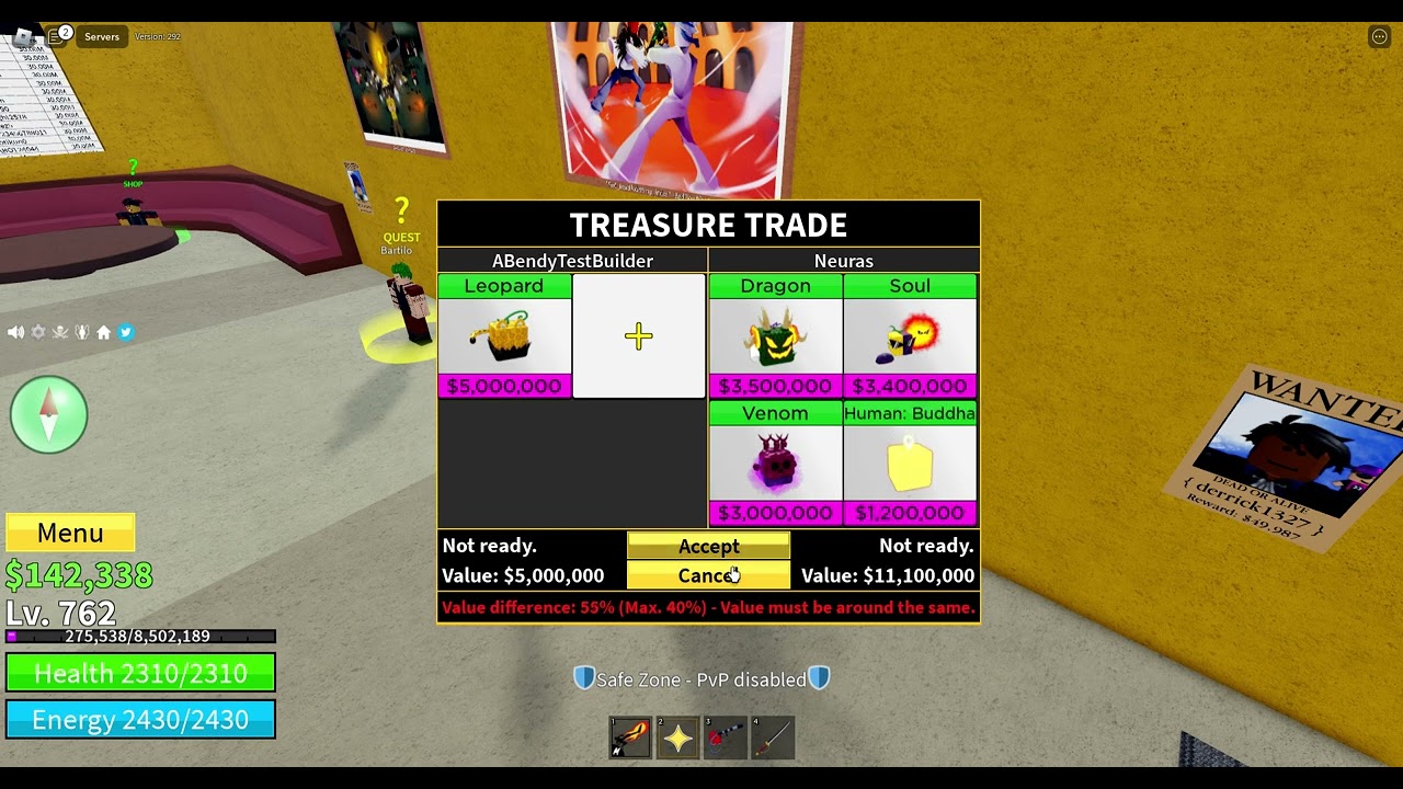 trading leopard fruit and Venom for yoru and x2 mastery : r/BloxFruitsTrades