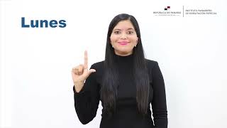 Lengua de Señas Panameñas a un click Nivel 1 - Días de La Semana