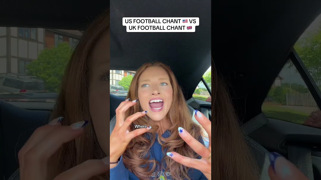 US FOOTBALL CHANT 🇺🇸 VS UK FOOTBALL CHANT 🇬🇧 #worldcup #usa #ukvsusa #usworldcup #fyp