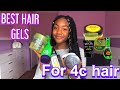 BEST HAIR GELS FOR TYPE 4 HAIR || THE TRUTH!!