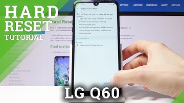 How to Hard Reset LG Q60 – Wipe Data / Restore Device