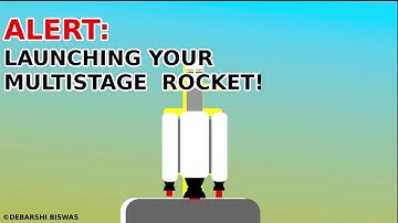 Multistage rocket|Animation