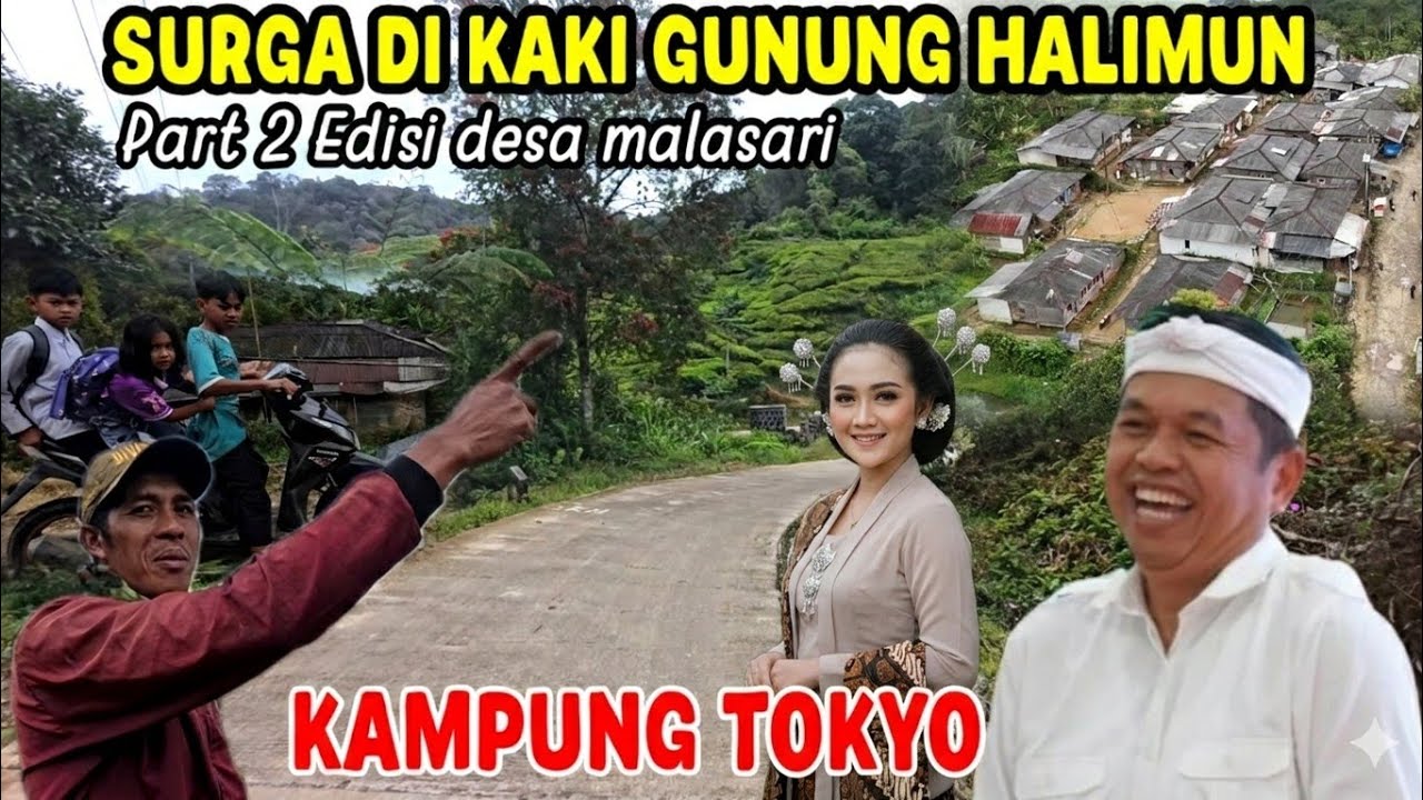 SURGA DI KAKI GUNUNG HALIMUN ❗MENUJU KAMPUNG TOKYO MALASARI 