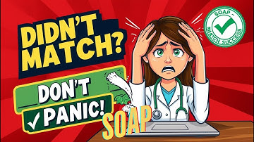 SOAP EXPLAINED | How to Match If You Go Unmatched in the Residency Match