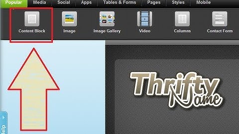 Drag and Drop Easy Website Builder Content Tutorial