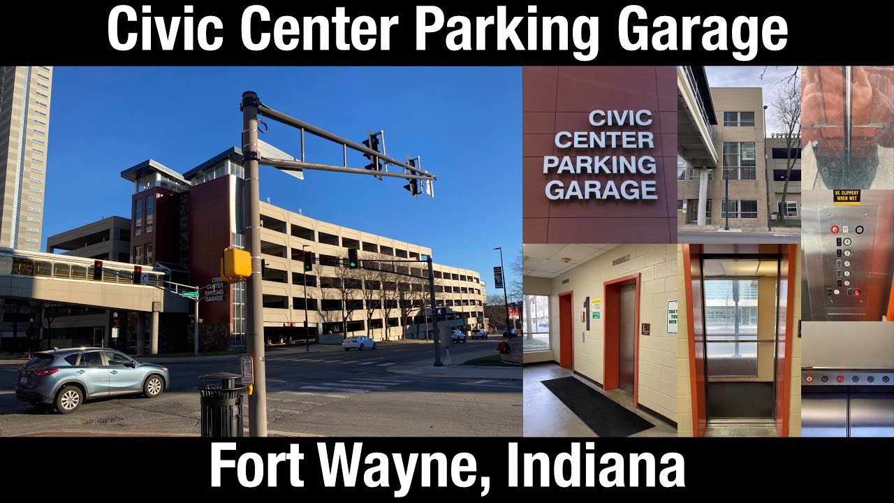 Westinghouse Hydraulic Elevators/Lifts Civic Center Parking Garage