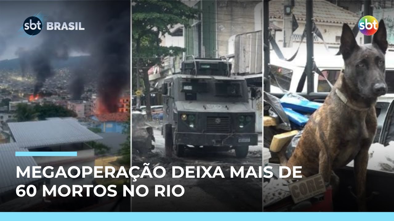 Megaoperação no Rio contra facção deixa mais de 60 mortos e 81 presos ...