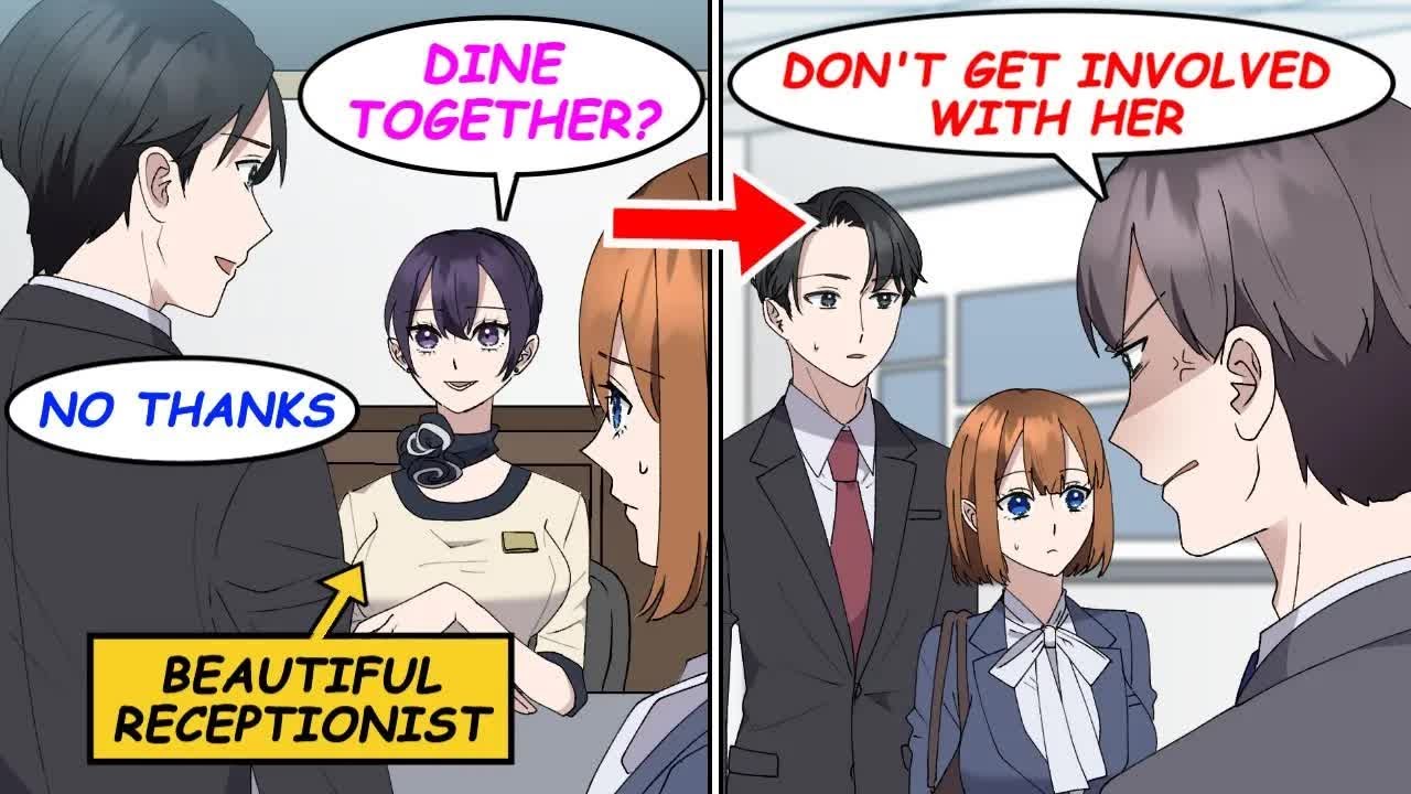 【Manga】My business partner's beautiful classmate often talk to me  An employee who was jealous of me