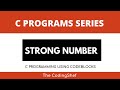 Check a number is Strong Number using Codeblock| Strong Number in C