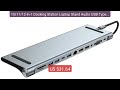 10/11/12-in-1 Docking Station Laptop Stand Audio USB Type-C 4K HMDI... — Top Rated 2026 | Buy Now!