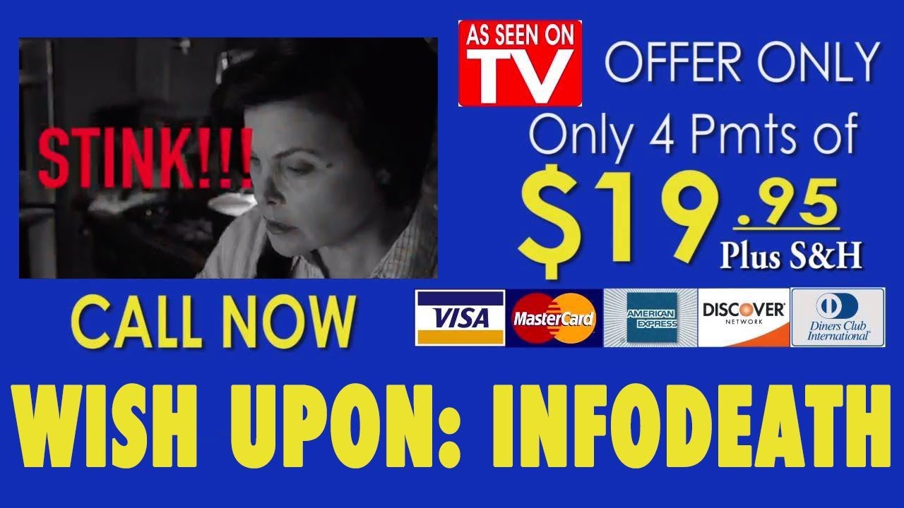 Wish Upon - Infomercial Death: Garbage Disposal | MovieBitches Parody - YouTube