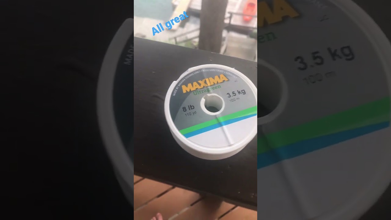 Three favourite fishing line brands