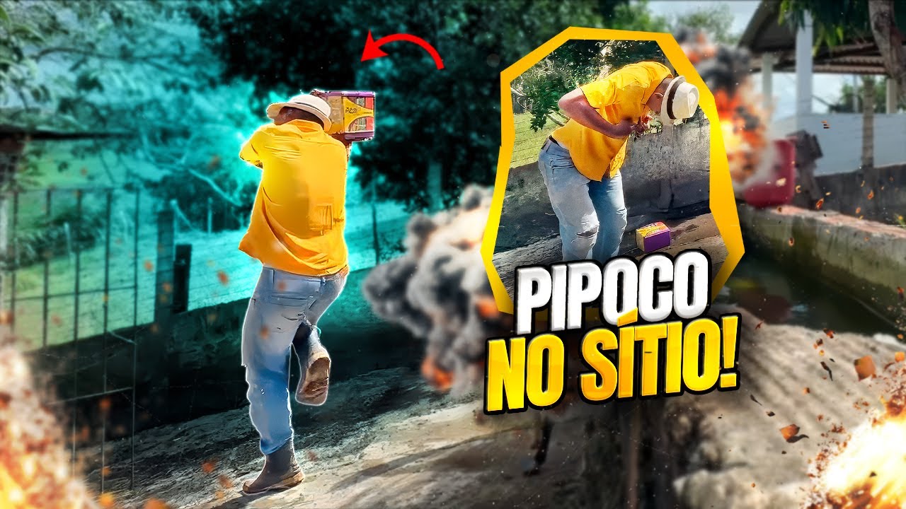 ERIK PIPOCOU NO SÍTIO E BETO TIZIU ACHOU QUE TINHA TOMADO 🤣😂 | BETO TIZIU