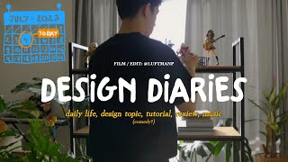 design diaries ep 11: morning routine của designer, làm việc cùng Corsair HS55 Wireless 🎧