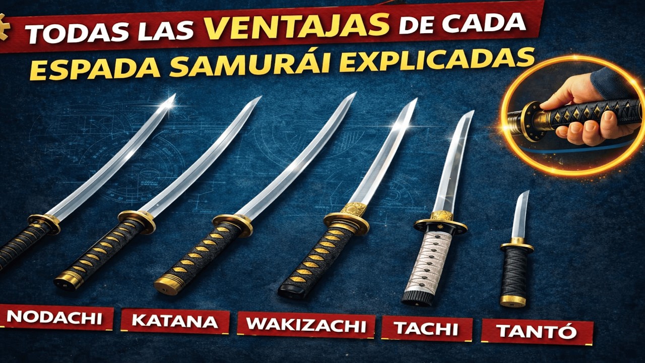 Todas las Vantagens de cada Espada Samurai Explicadas