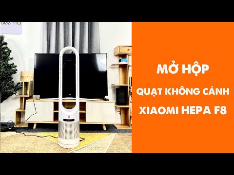 Video Mở hộp quạt không cánh Xiaomi HEPA F8 | Hướng dẫn sử... - youtube