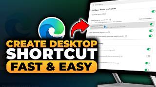 How To Create Desktop Shortcut in Microsoft Edge (𝟮𝟬𝟮𝟲) | 100% WORKS | NO Yapping & EASY