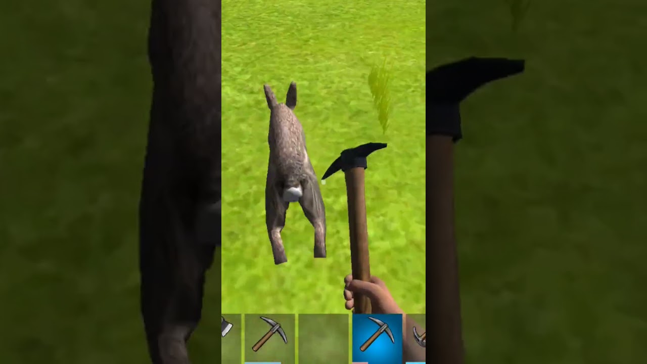 ocean is home :Survial island (Hunting Rabbit) 