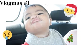 SANTA PHOTOS (BABY CRIES!)