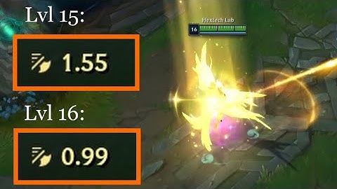 Why Kayle can Lose Attack Speed from Leveling Up!