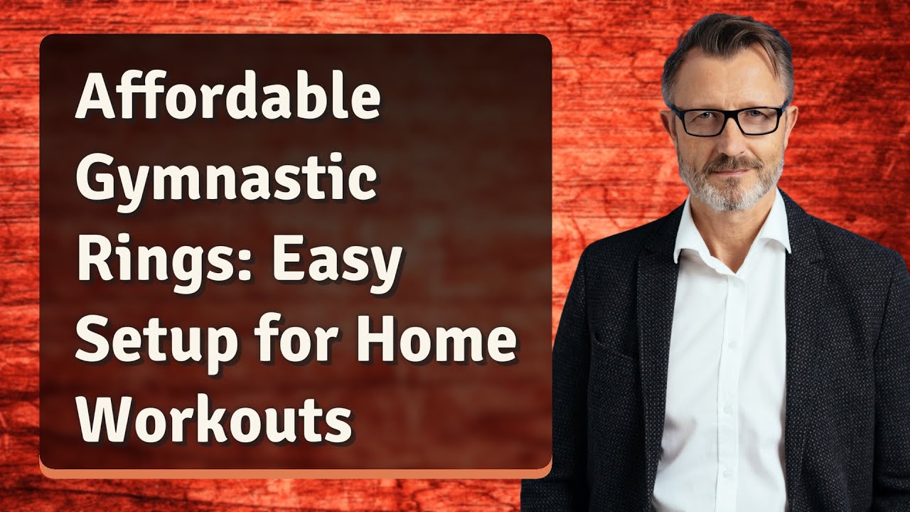 Affordable Gymnastic Rings: Easy Setup for Home Workouts