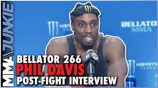 Phil Davis reacts to Yoel Romero win, controversial split-decision scoring | Bellator 266