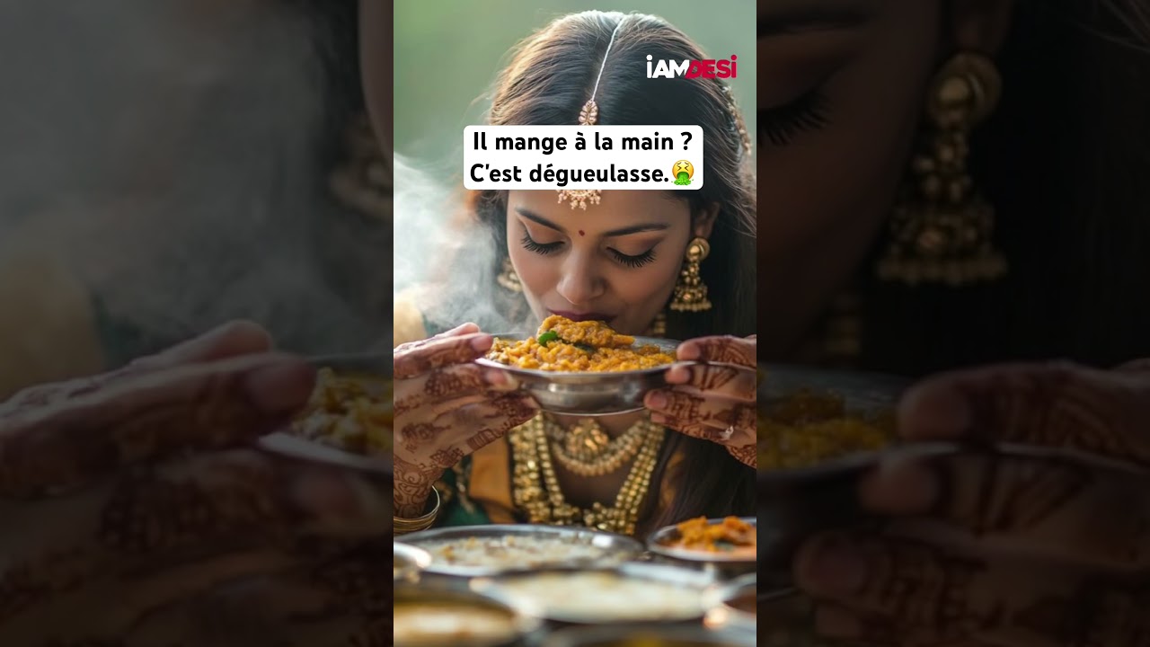 « Il mange à la main ? C'est dégueulasse. » #iamdesi #sudasiatique #desifood #nourriture #france