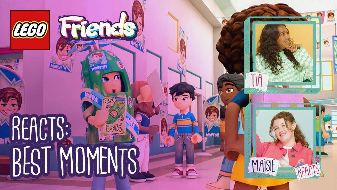 REACTS | LEGO Friends: The Next Chapter | Best Moments - YouTube