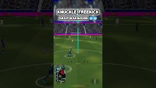 knuckle freekick 🎯 omar marmoush 🔥☠️ #efootball #freekick #efootbal2026 #omarmarmoush