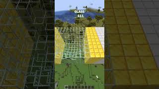 How Much Damage Does a TNT Do in Which Block? #shorts