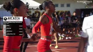 Girls 4x200m Relay Invitational - Arcadia Invitational 2026 [Full Race Replay]