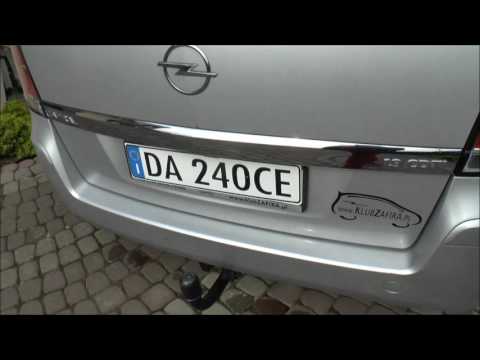 How Not To Open The Tailgate - Opel/Vauxhall Zafira, Astra